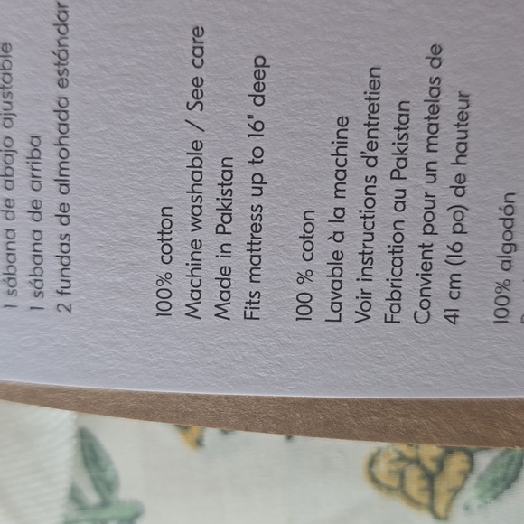 $West Elm Begonia Sheet Set, Queen, Color Dijon, Retail Price $139.00 USD - Picture 12 of 16